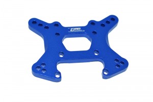 GPM LU4028 ALUMINUM FRONT SHOCK TOWER LOS234035 LOSI 1/10 4WD LASERNUT TENACITY ULTRA 4 ROCK TACER LOS03028 - BLUE - LU4028-B