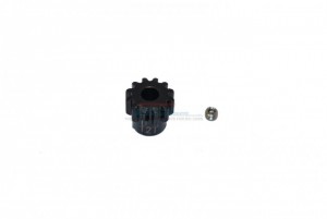 GPM HARDEN STEEL HD 11 / 12 / 13T PINION GEAR LOSI 1/10 4WD LASERNUT TENACITY ULTRA 4 ROCK TACER LOS03028 - LU4012T-BK