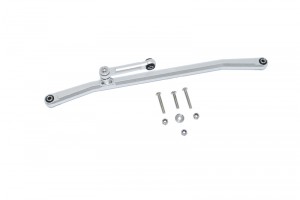 GPM LMT161 ALUMINUM FRONT STEERING TIE RODS LOSI 1/8 LMT 4WD SOLID AXLE MONSTER TRUCK LOS04022 - SILVER - LMT161-S