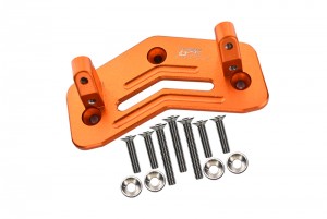 GPM LMT024 ALUMINUM SERVO MOUNT LOSI 1/8 LMT 4WD SOLID AXLE MONSTER TRUCK LOS04022 - ORANGE - LMT024-OR