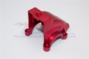 GPM TXM012A ALUMINIUM FRONT/REAR GEARBOX COVER FOR 6S TRAXXAS XMAXX 6S - Red - TXM012A-R