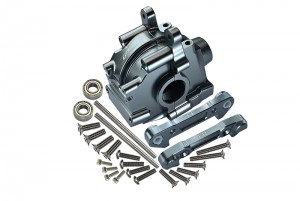 GPM LU4012 ALUMINUM FRONT GEAR BOX W/ LOWER SUSPENSION MOUNT LOSI RC 1/10 4WD LASERNUT TENACITY ULTRA 4 ROCK TACER LOS03028 - LU4012-GS