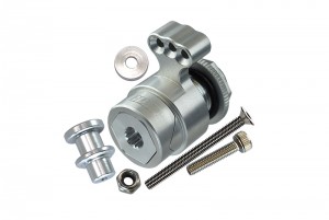 GPM MAKX015TSH ALUMINUM 7075 15T SERVO HORN W. BUILT-IN SPRING 3 POSITIONING HOLES 1/5 ARRMA 4WD KRATON / OUTCAST 8S BLX MONSTER - MAKX015TSH-S