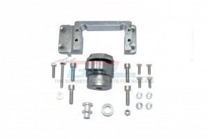 GPM MAKX024N ALUMINUM SERVO MOUNT W/ 25T SERVO HORN ARRMA 1/5 4WD OUTCAST / KRATON 8S BLX STUNT TRUCK ARA5810 - GUN SILVER - MAKX024N-GS