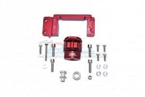GPM MAKX024N ALUMINUM SERVO MOUNT W/ 25T SERVO HORN ARRMA 1/5 4WD OUTCAST / KRATON 8S BLX STUNT TRUCK ARA5810 - RED - MAKX024N-R
