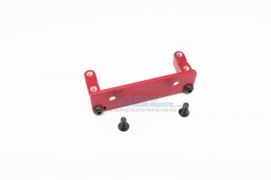 GPM RR024 ALUMINIUM SERVO MOUNT - 1/10 RC AXIAL RR10 BOMBER - Red - RR024-R
