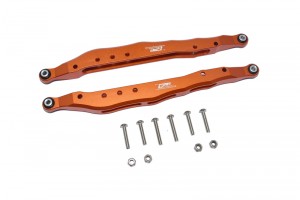 GPM RBX014R ALUMINUM REAR LOWER TRAILING ARMS  AXIAL 1/10 4WD RBX10 RYFT ROCK BOUNCER AXI03005 - ORANGE - RBX014R-OR