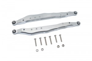 GPM RBX014R ALUMINUM REAR LOWER TRAILING ARMS  AXIAL 1/10 4WD RBX10 RYFT ROCK BOUNCER AXI03005 - SILVER - RBX014R-S