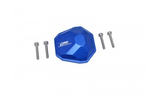 GPM RBX012A ALUMINUM FRONT / REAR GEARBOX COVER AXIAL 1/10 4WD RBX10 RYFT BRUSHLESS ROCK BOUNCER AXI03005 - BLUE - RBX012A-B