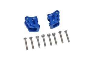 GPM RBX009 ALUMINUM REAR AXLE MOUNT SET FOR SUSPENSION LINKS AXI232047 AXIAL RC 1/10 4WD RBX10 RYFT BRUSHLESS ROCK BOUNCER AXI03005 - BLUE - RBX009-B