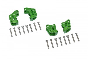 GPM RBX089 ALUMINUM FRONT & REAR AXLE MOUNT SET FOR SUSPENSION LINKS AXIAL RC 1/10 4WD RBX10 RYFT BRUSHLESS ROCK BOUNCER AXI03005 - RBX089-G
