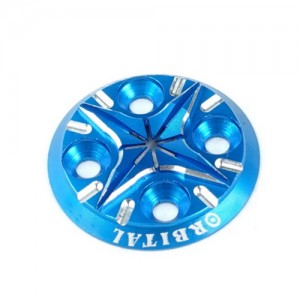 3RACING SAK-D5632 ALUMINIUM SPUR GEAR COVER 1/10 RC SAKURA D5 DRIFT CAR - SAK-D5632/LB