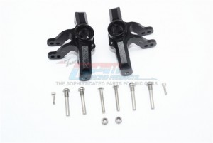 GPM BR021 ALUMINUM FRONT KNUCKLE ARMS LOSI 1/10 ELECTRIC 4WD BAJA REY DESERT TRUCK LOS03008 - BR021-BK