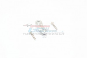 GPM TXMS025T75 ALUMINUM 7075 25T SERVO HORN TRAXXAS RC 1/10 MAXX MONSTER 89076-4 / MAXX SLASH 6S 102076-4 - SILVER - TXMS025T75-S