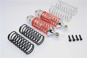 GPM SLA087F ALLOY FRONT ADJUSTABLE SPRING DAMPER TRAXXAS SLASH 4X4 / NOS DEEGAN / BANDIT XL-5 / STAMPEDE 4X4 - SILVER - SLA087F-S-OR