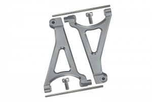 GPM ERV054 ALUMINIUM FRONT UPPER ARM TRAXXAS 1/16 RC  MINI E-REVO MONSTER - SILVER - ERV054-S