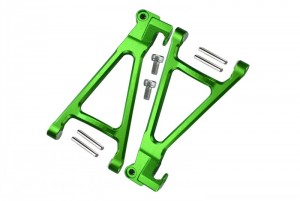 GPM ERV056 ALUMINIUM REAR LOWER ARM TRAXXAS 1/16 RC  MINI E-REVO MONSTER - GREEN - ERV056-G