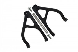 GPM ERV057 ALUMINIUM REAR UPPER ARM TRAXXAS 1/16 RC  MINI E-REVO MONSTER - ERV057-BK