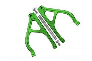 GPM ERV057 ALUMINIUM REAR UPPER ARM TRAXXAS 1/16 RC  MINI E-REVO MONSTER - GREEN - ERV057-G