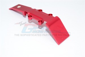 GPM ERV331F ALLOY FRONT SKID PLATE TRAXXAS 1/16 RC  MINI E-REVO MONSTER - RED - ERV331F-R