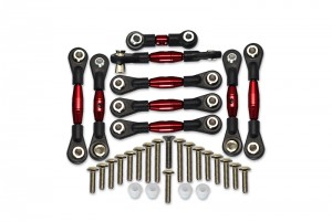 GPM GT160 ALUMINUM TIE RODS TRAXXAS RC 1/10 4WD FORD GT4-TEC 2.0 / 4-TEC 3.0 93054-4 - GT160-R-BEBK