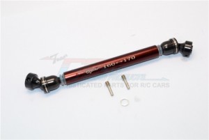 GPM ER037SAR ALUMINUM REAR DRIVE SHAFT TRAXXAS 1/10 E-REVO VXL 86086 MONSTER - ER037SAR-BR