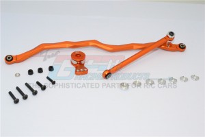 ALUMINIUM STEERING LINK & HI-TORQUE  SERVO SAVER - AXIAL RR10 BOMBER - Orange - RR1160TMN-OR