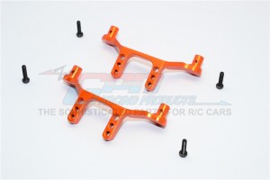 GPM SST201FR ALUMINIUM FRONT & REAR BODY POST MOUNT TRAXXAS LATRAX STADIUM SUPER TRUCK - SST201FR-OR