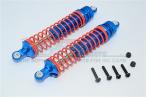 ALUMINIUM FRONT/REAR ADJUSTABLE SPRING DAMPER (105MM) - AXIAL RR10 BOMBER - RR13105F/RP-B-OR