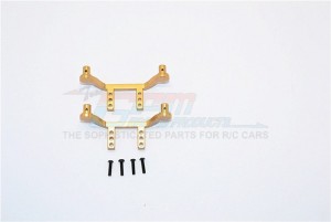 GPM SST201FR ALUMINIUM FRONT & REAR BODY POST MOUNT TRAXXAS LATRAX STADIUM SUPER TRUCK - SST201FR-TIT