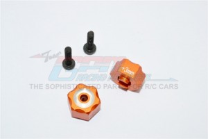 GPM SST010/+3MM ALUMINIUM HEX ADAPTER +3mm TRAXXAS LATRAX STADIUM SUPER TRUCK - SST010/+3MM-OR