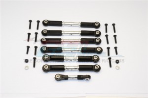 GPM XO160 ALUMINIUM COMPLETED TIE ROD TRAXXAS XO-01 SUPER CAR - XO160-S-BEBK