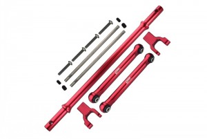 GPM RBX312RS STAINLESS STEEL REAR SWAY BAR & ALUMINUM SWAY BAR ARM & STAINLESS STEEL LINKAGE AXIAL 1/10 4WD RBX10 RYFT BRUSHLESS ROCK BOUNCER AXI03005 - RED - RBX312RS-R