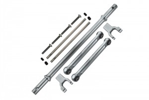 GPM RBX312RS STAINLESS STEEL REAR SWAY BAR & ALUMINUM SWAY BAR ARM & STAINLESS STEEL LINKAGE AXIAL 1/10 4WD RBX10 RYFT BRUSHLESS ROCK BOUNCER AXI03005 - SILVER - RBX312RS-S