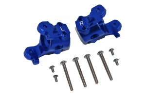 GPM RBX019 ALUMINUM FRONT C-HUBS AXIAL 1/10 4WD RBX10 RYFT BRUSHLESS ROCK BOUNCER AXI03005 - BLUE - RBX019-B