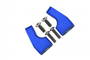 GPM LM024 ALUMINUM SERVO MOUNT TEAM LOSI RC 1/18 2WD MINI-T 2.0 STADIUM TRUCK LOS01015 - BLUE - LM024-B