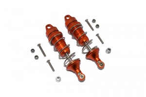 GPM LU4086F ALUMINUM FRONT THICKENED SPRING DAMPERS 86mm  LOSI 1/10 4WD LASERNUT TENACITY ULTRA 4 ROCK TACER LOS03028 - ORANGE - LU4086F-OR-S