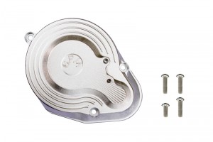 GPM RBX038GC ALUMINUM MAIN GEAR COVER AXIAL 1/10 4WD RBX10 RYFT BRUSHLESS ROCK BOUNCER AXI03005 - SILVER - RBX038GC-S