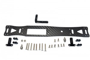 GPM GTA8014 CARBON FIBER ALUMINUM SUB UPPER CHASSIS 1/10 TAMIYA TA-08 PRO CAR - GTA8014-BK