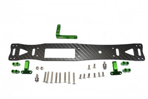 GPM GTA8014 CARBON FIBER ALUMINUM SUB UPPER CHASSIS 1/10 TAMIYA TA-08 PRO CAR - GTA8014-G