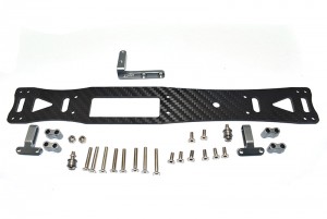 GPM GTA8014 CARBON FIBER ALUMINUM SUB UPPER CHASSIS 1/10 TAMIYA TA-08 PRO CAR - GTA8014-GS