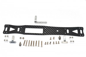 GPM GTA8014 CARBON FIBER ALUMINUM SUB UPPER CHASSIS 1/10 TAMIYA TA-08 PRO CAR - GTA8014-S