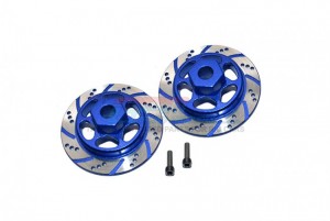 GPM RBX010 ALUMINUM HEX WITH BRAKE DISK (SILVER INLAY VERSION) AXIAL RACING 1/10 4WD RBX10 RYFT BRUSHLESS ROCK BOUNCER AXI03005 - RBX010-B