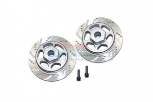 GPM RBX010 ALUMINUM HEX WITH BRAKE DISK (SILVER INLAY VERSION) AXIAL RACING 1/10 4WD RBX10 RYFT BRUSHLESS ROCK BOUNCER AXI03005 - SILVER - RBX010-S