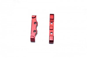 GPM LM009 ALU REAR LOWER SUSPENSION ARM MOUNT LOSI 1/18 2WD MINI-T 2.0 LOS01015 - RED - LM009-R