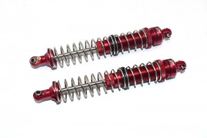 GPM RBX130F ALUMINUM FRONT SPRING DAMPERS 130mm AXIAL RACING 1/10 4WD RBX10 RYFT BRUSHLESS ROCK BOUNCER AXI03005 - RED - RBX130F-R