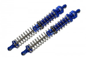 GPM RBX145R ALUMINUM REAR SPRING DAMPERS 145mm AXIAL RACING 1/10 4WD RBX10 RYFT BRUSHLESS ROCK BOUNCER AXI03005 - BLUE - RBX145R-B