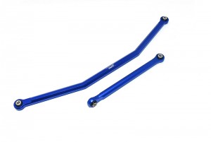 GPM RBX161 ALUMINUM FRONT STEERING TIE RODS AXIAL 1/10 4WD RBX10 RYFT BRUSHLESS ROCK BOUNCER AXI03005 - BLUE - RBX161-B