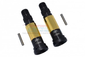 GPM TXM8+24MM/JT-BK HARDEN STEEL FRONT / REAR CVD JOINT +24mm TRAXXAS  1/5 ELECTRIC 4WD X-MAXX 8S MONSTER TRUCK - TXM8+24MM/JT-BK