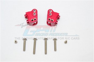 ALUMINIUM FRONT/REAR LINK MOUNTS - AXIAL SCX10 II - SCX2008-R